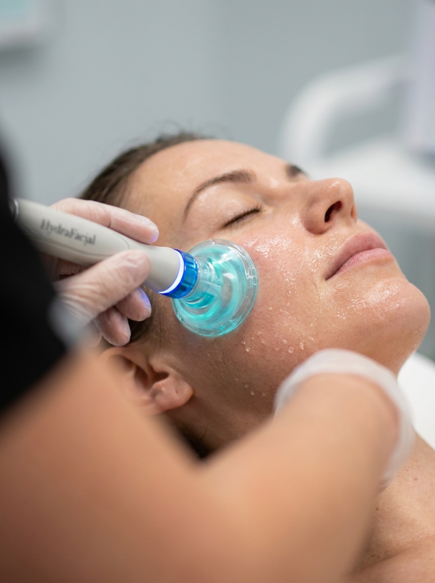 HydraFacial wand for deep hydration