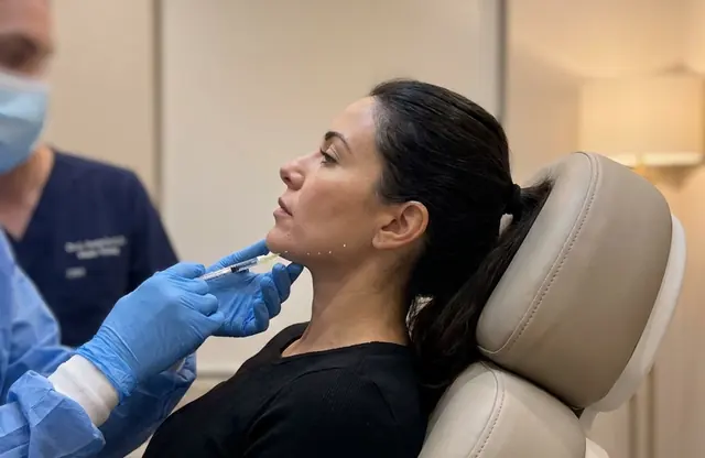 Biostimulator injection for natural collagen renewal